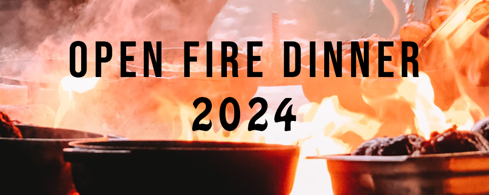 Open Fire Dinner 2024 black