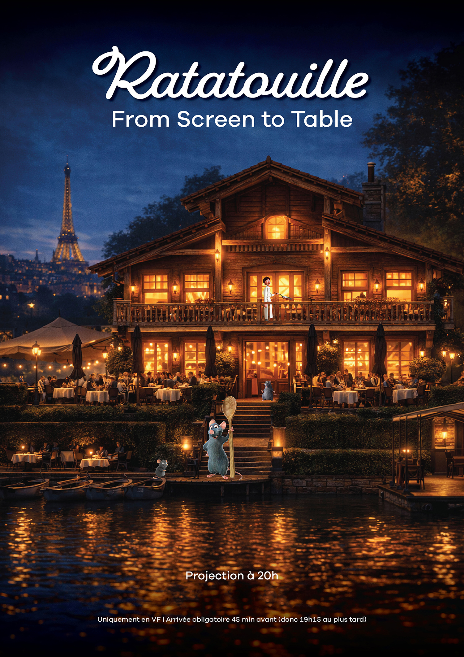 Chalet Robinson_From Screen to Table_Movie Ratatouille poster web
