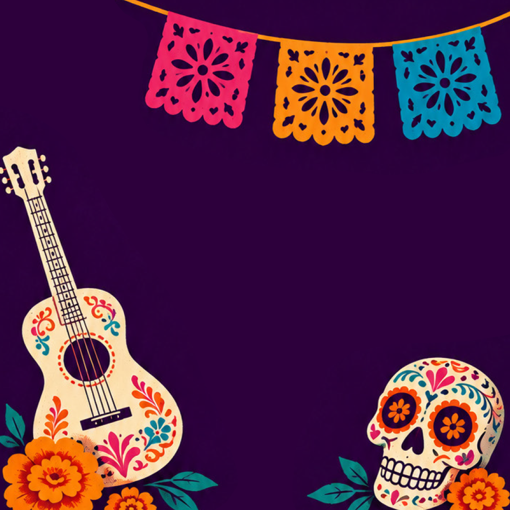 Chalet_Robinson_From_Screen_to_Table guitare crâne Halloween Coco