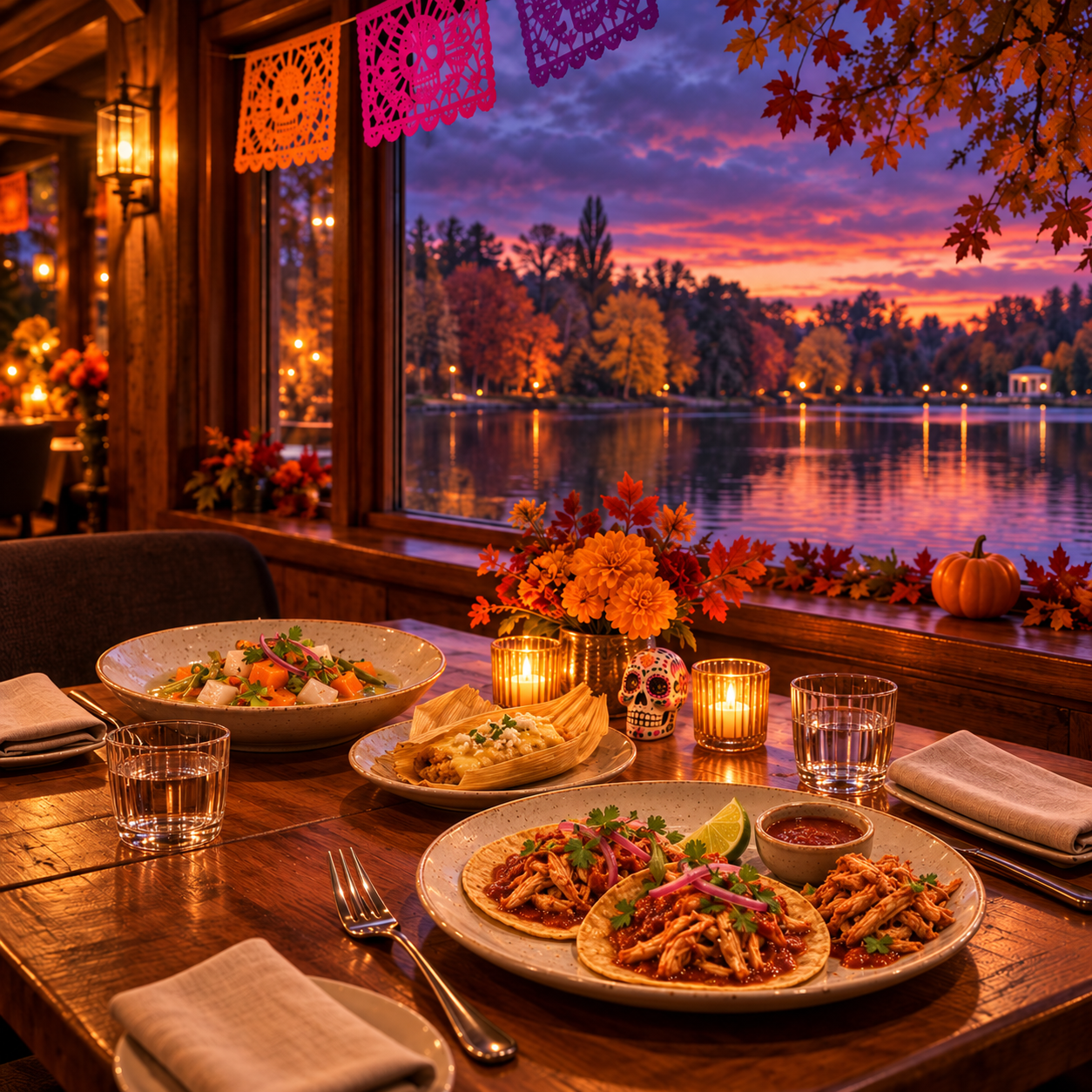 Chalet_Robinson_From_Screen_to_Table lake Halloween Coco Mexican style